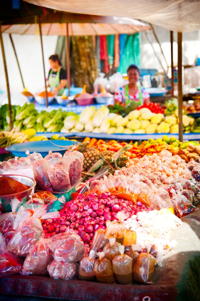 Mercado local Khanom