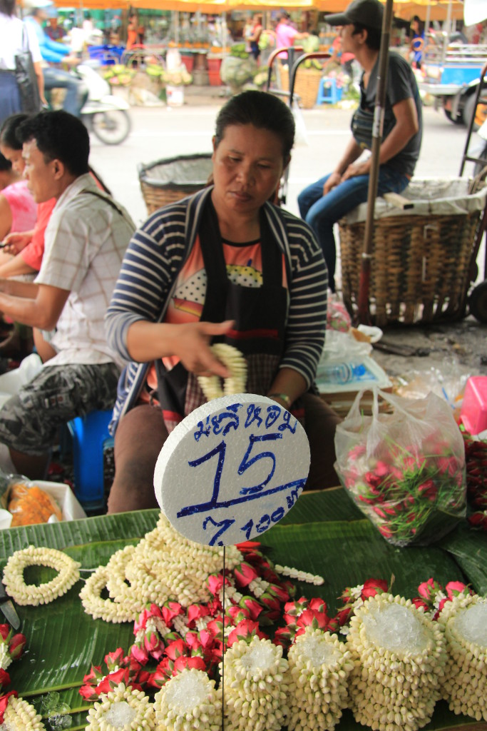 Mercado flores bangkok