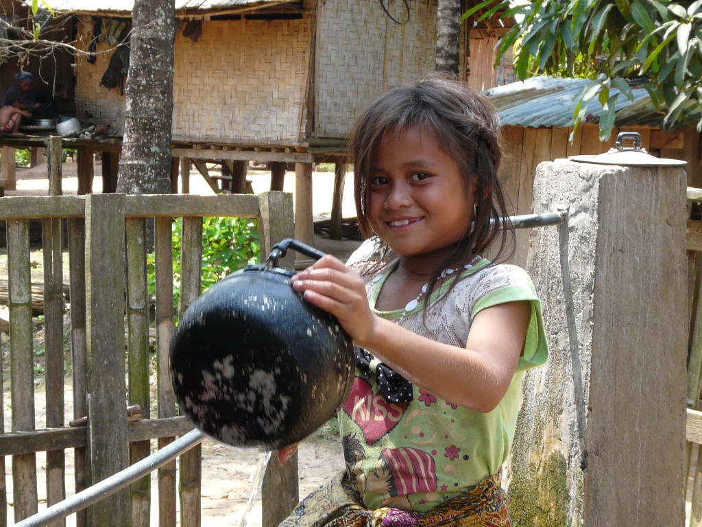 Foto: APF / Aldea del Mekong en Laos