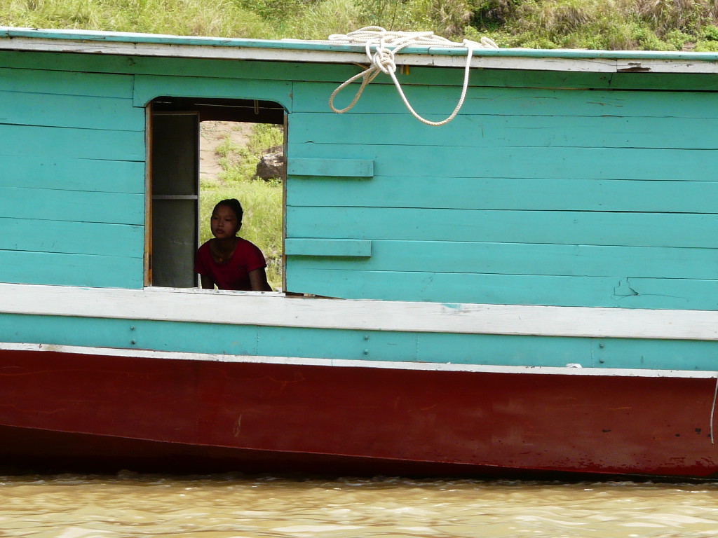 Foto: APF / Barcos en el Mekong
