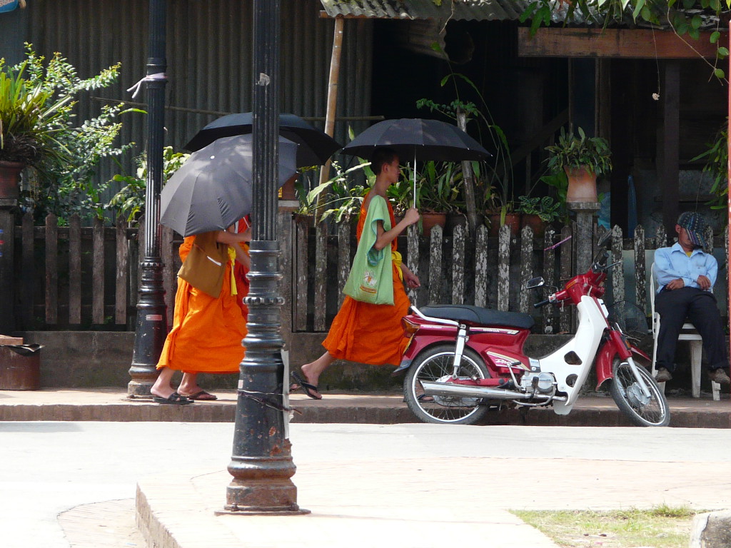 Foto: APF / Monjes en Luang Prabang