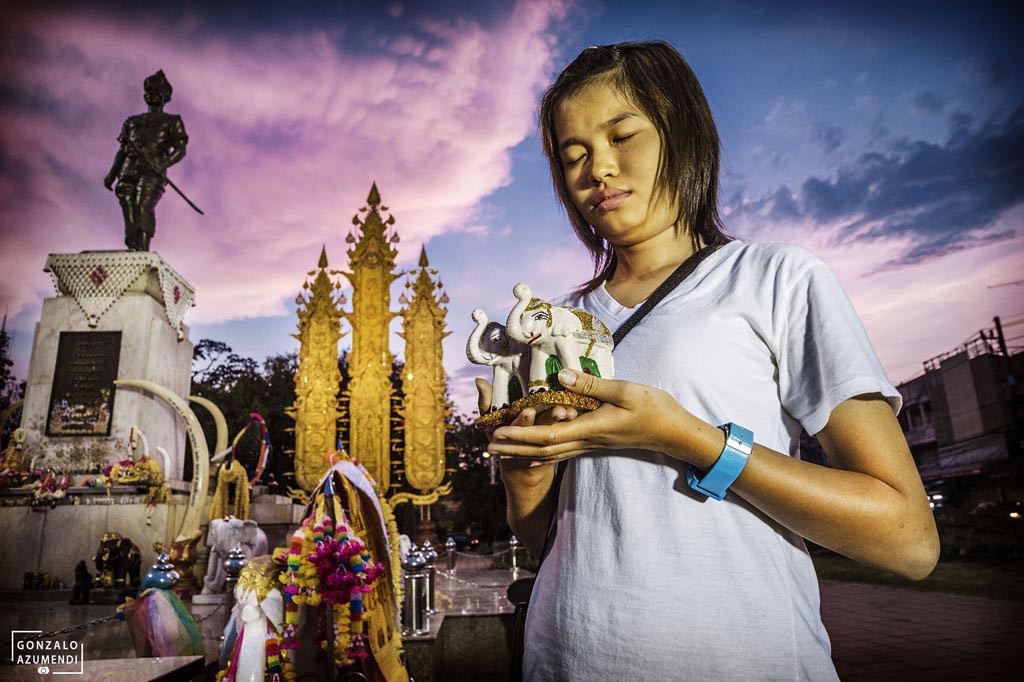 El Blog de Tailandia- Estatua del Rey Mangrai