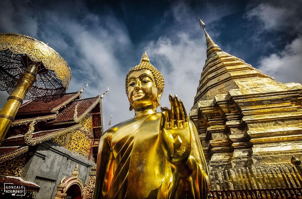 Wat Phra That Doi Suthep. Provincia de Chiang Mai. TAILANDIA.