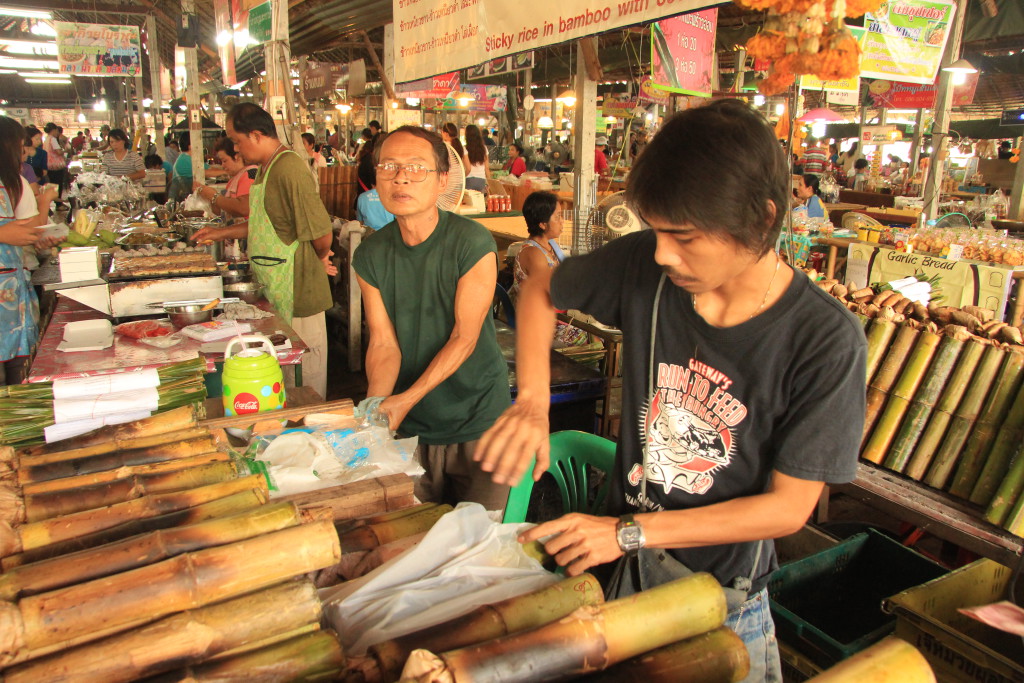 Foto: Turismo de Tailandia / Mercado típico de Bangkok