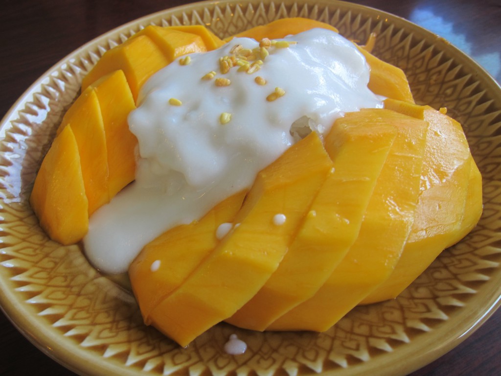 Foto: Sticky rice con mango - Bangkokspa.es