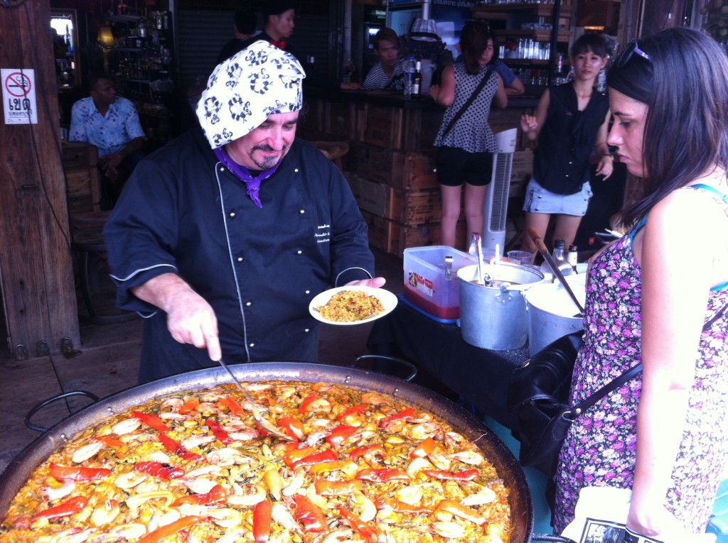 Foto: Turismo de Tailandia/ Fernando Yusta y sus paellas