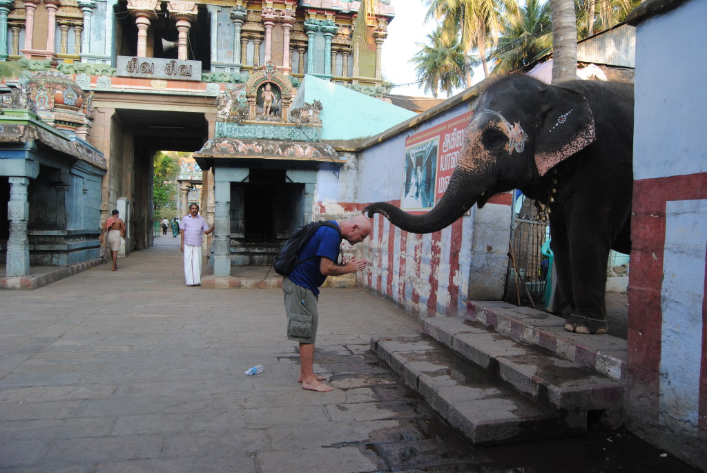 Foto: En el templo Sri Jambukeshwara, Tiruchirappalli