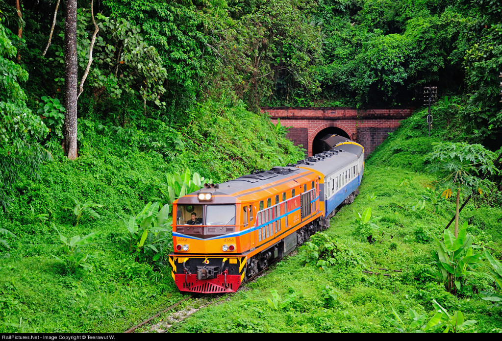 El Blog de Tailandia- Ferrocarril