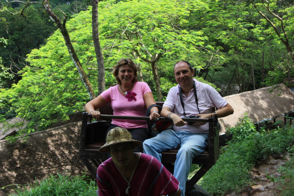 Con Lola en Chiang Mai