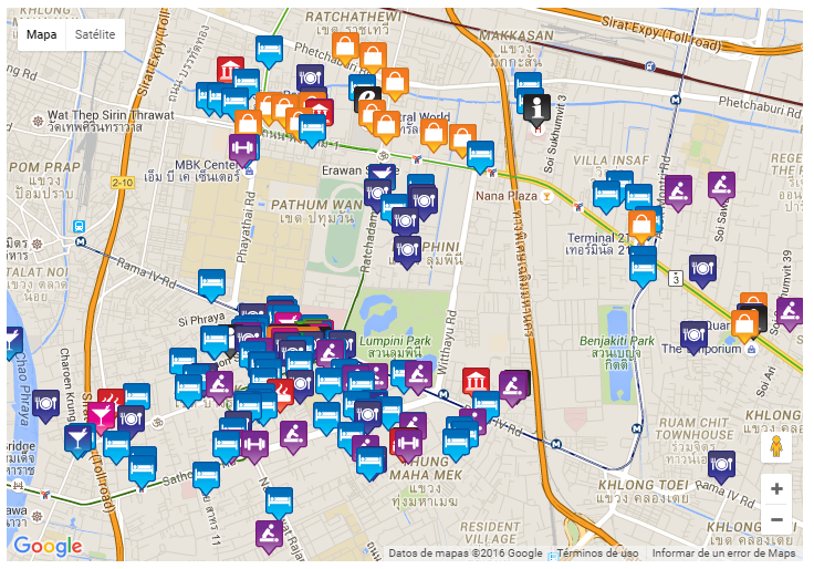 Blog Tailandia - Bangkok Gay Map