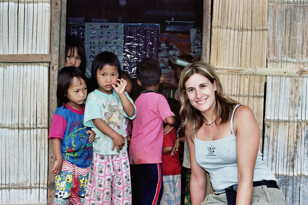 En su primer viaje a Tailandia