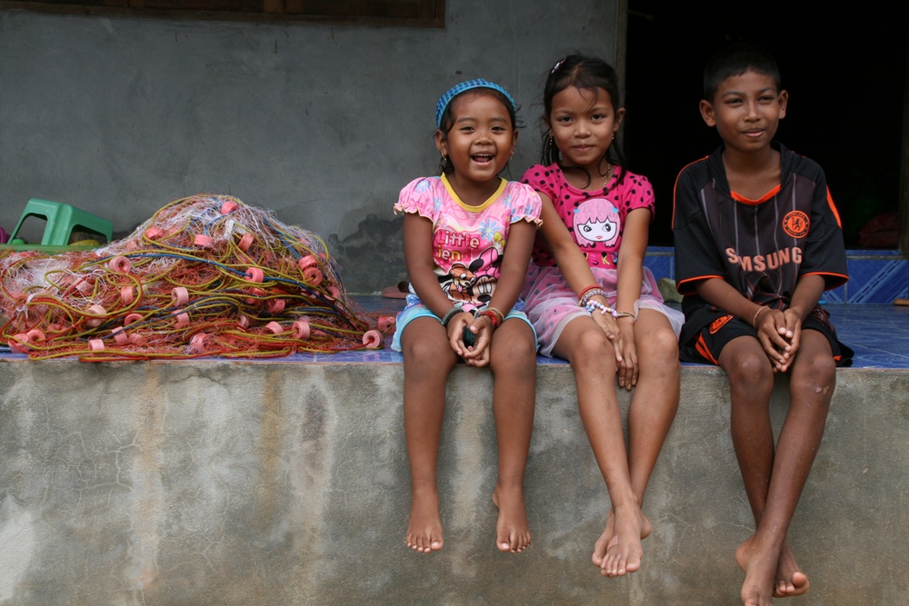 El Blog de Tailandia Niños en poblados de pescadores____