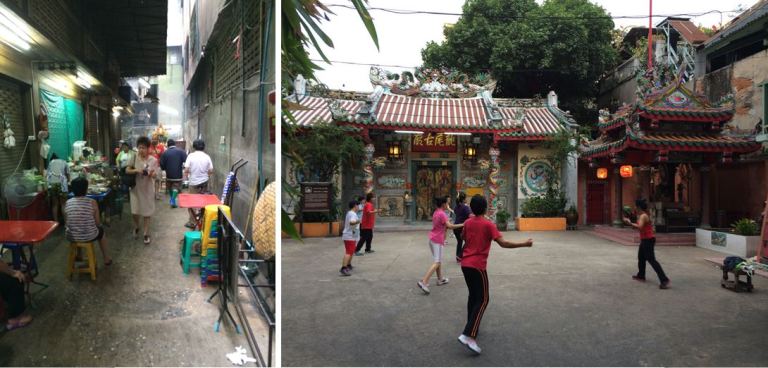 El Blog de Tailandia - callejón china town y templo_