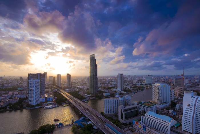 Turismo de Tailandia_ Aerial Photograph at Bangkok, Bangkok