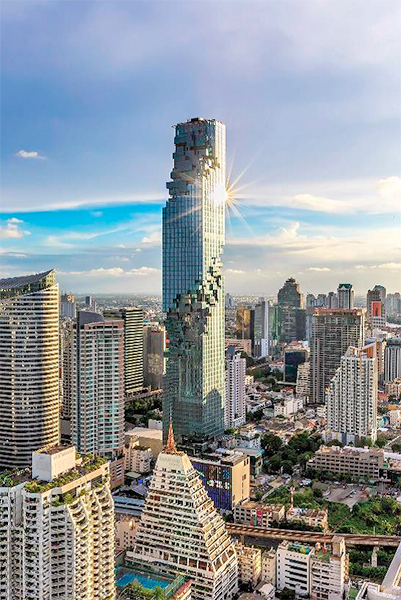 Mahanakhon SkyWalk abrirá para el público en octubre