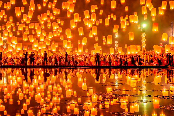 Yi Peng Lantern Festival 2018