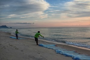 Turismo de Tailandia - Aava pescadores playa