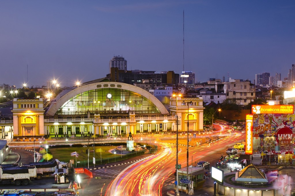 Estación Hua Lamphong de Bangkok