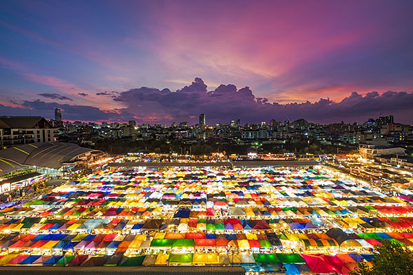 Bangkok desde sus mercados